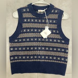 Merino Wool Faherty Sweater Vest